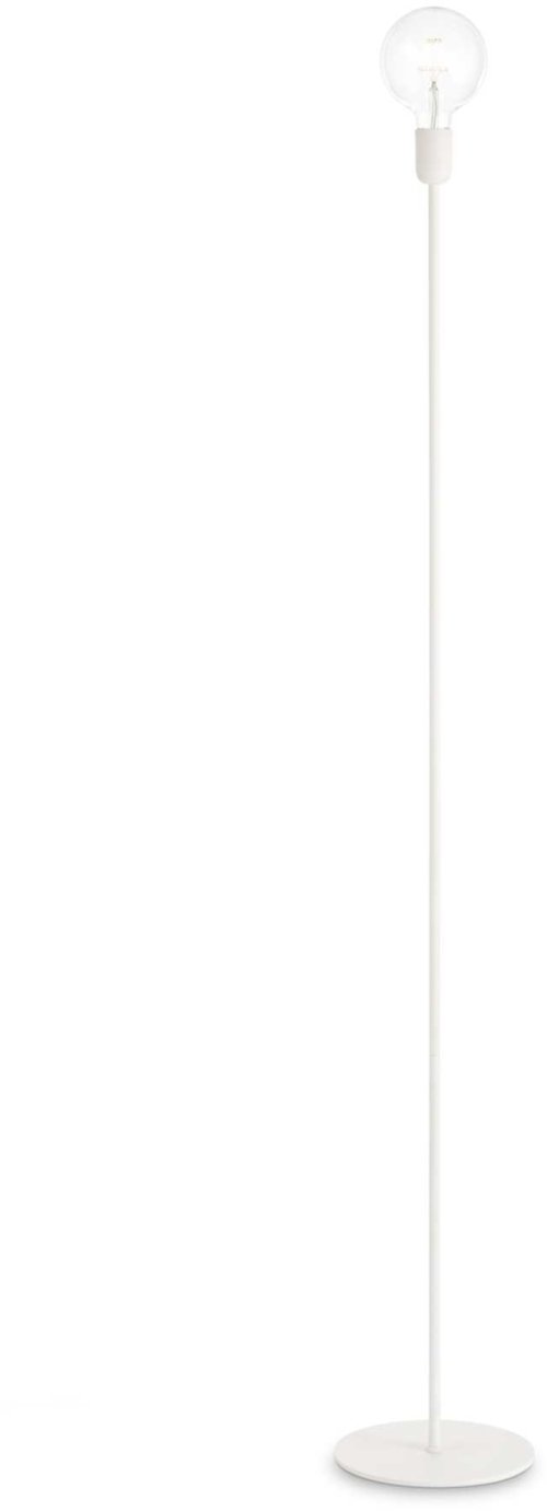 På billedet ser du variationen Microphone, Gulvlampe, Pt1, metal fra brandet Ideal Lux i en størrelse D: 23 cm. x H: 155 cm. i farven Hvid