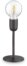 På billedet ser du variationen Microphone, Bordlampe, Tl1, metal fra brandet Ideal Lux i en størrelse D: 11 cm. x H: 22 cm. i farven Sort