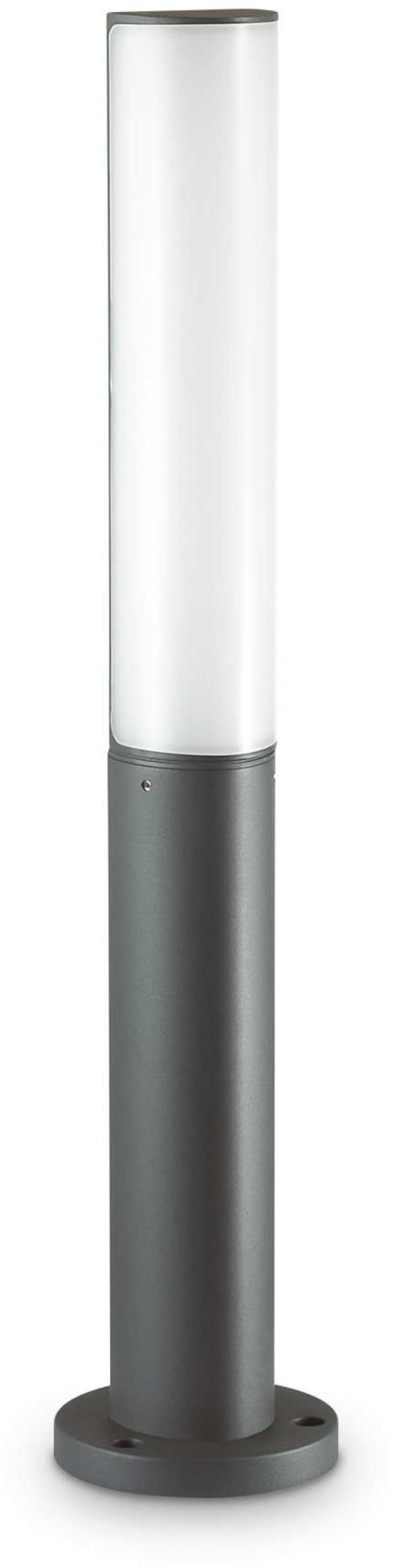 Etere, Udendørs gulvlampe, Pt, aluminium by Ideal Lux (D: 12 cm. x H: 60 cm., Antracit/3000 kelvin)