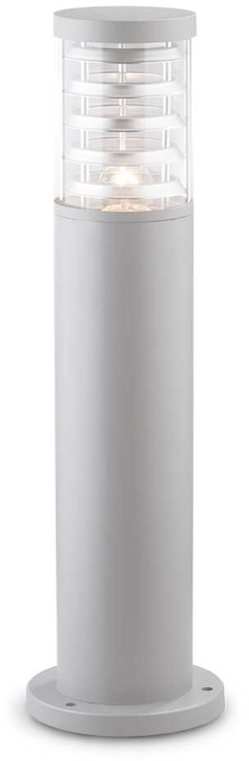 Tronco, Udendørs gulvlampe, Pt1, aluminium by Ideal Lux (D: 10 cm. x H: 15 cm., Grå)