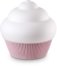 På billedet ser du variationen Cupcake, Bordlampe, Tl1, glas fra brandet Ideal Lux i en størrelse D: 17 cm. x H: 7 cm. i farven Lyserød