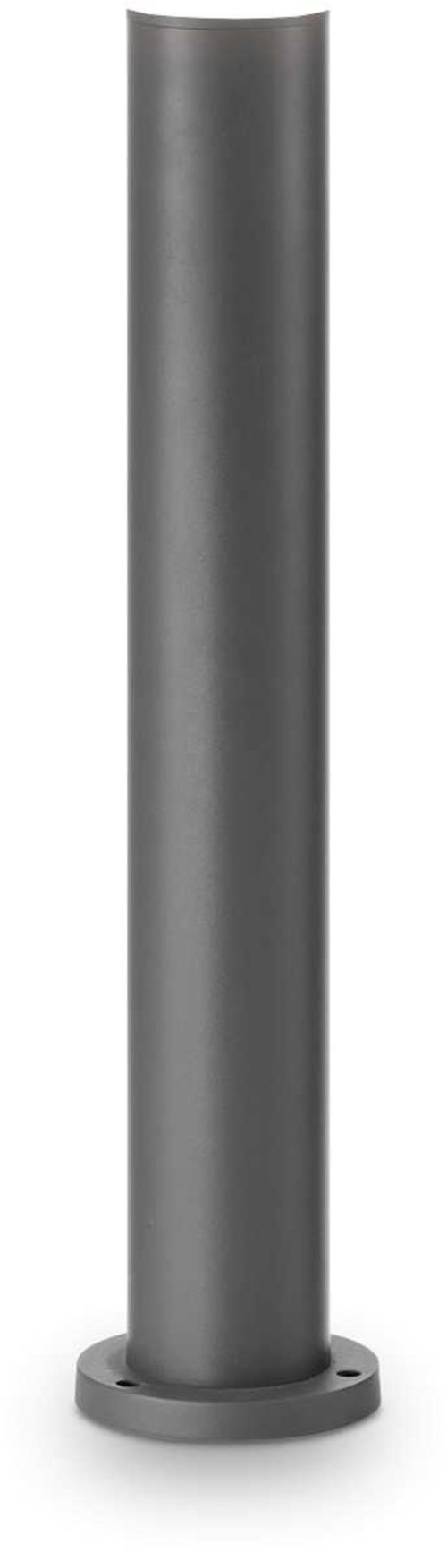 På billedet ser du variationen Clio, Udendørs gulvlampe, Mpt1, aluminium fra brandet Ideal Lux i en størrelse D: 13 cm. x H: 60 cm. i farven Antracit