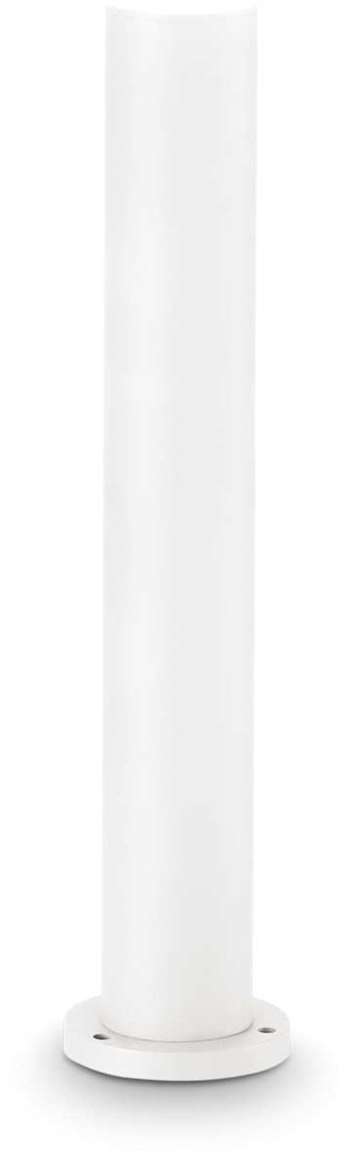 På billedet ser du variationen Clio, Udendørs gulvlampe, Mpt1, aluminium fra brandet Ideal Lux i en størrelse D: 13 cm. x H: 60 cm. i farven Hvid