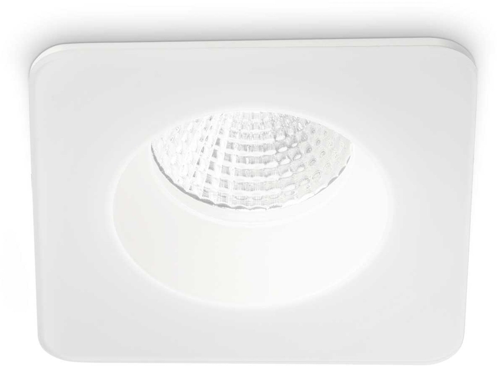 Room-65, Indbygningslampe, Fi, aluminium by Ideal Lux (H: 5 cm. x B: 8 cm. x L: 10 cm., Hvid)
