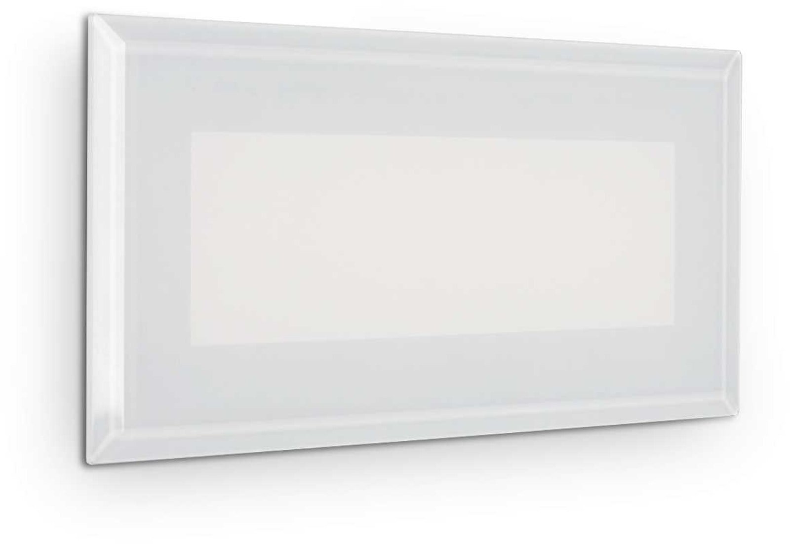 Indio, Udendørs indbygningslampe, Fi, aluminium by Ideal Lux (H: 8 cm. x B: 7 cm. x L: 19 cm., Hvid/Antracit)