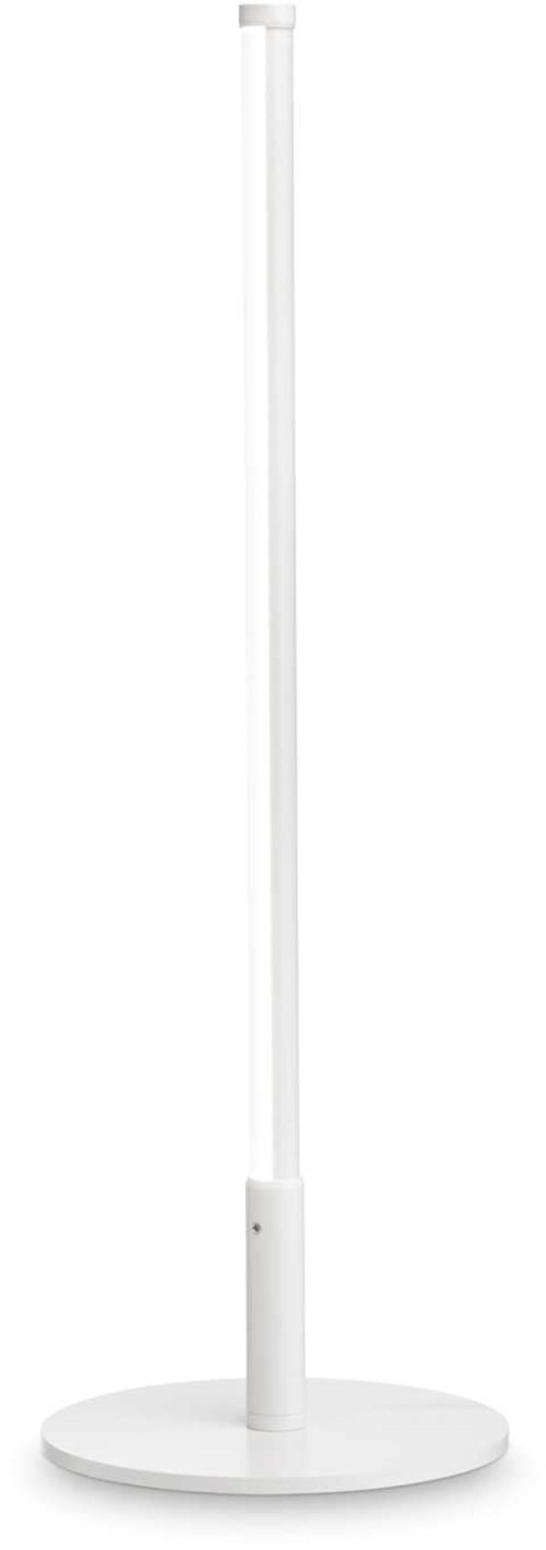 På billedet ser du variationen Yoko, Bordlampe, Tl, aluminium fra brandet Ideal Lux i en størrelse D: 1 cm. x H: 45 cm. i farven Hvid