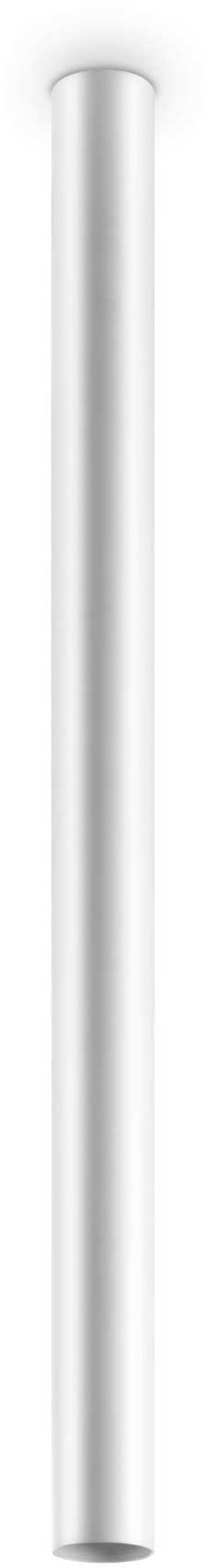 På billedet ser du variationen Look, Loftslampe, Pl1, metal fra brandet Ideal Lux i en størrelse D: 6 cm. x H: 95 cm. i farven Hvid
