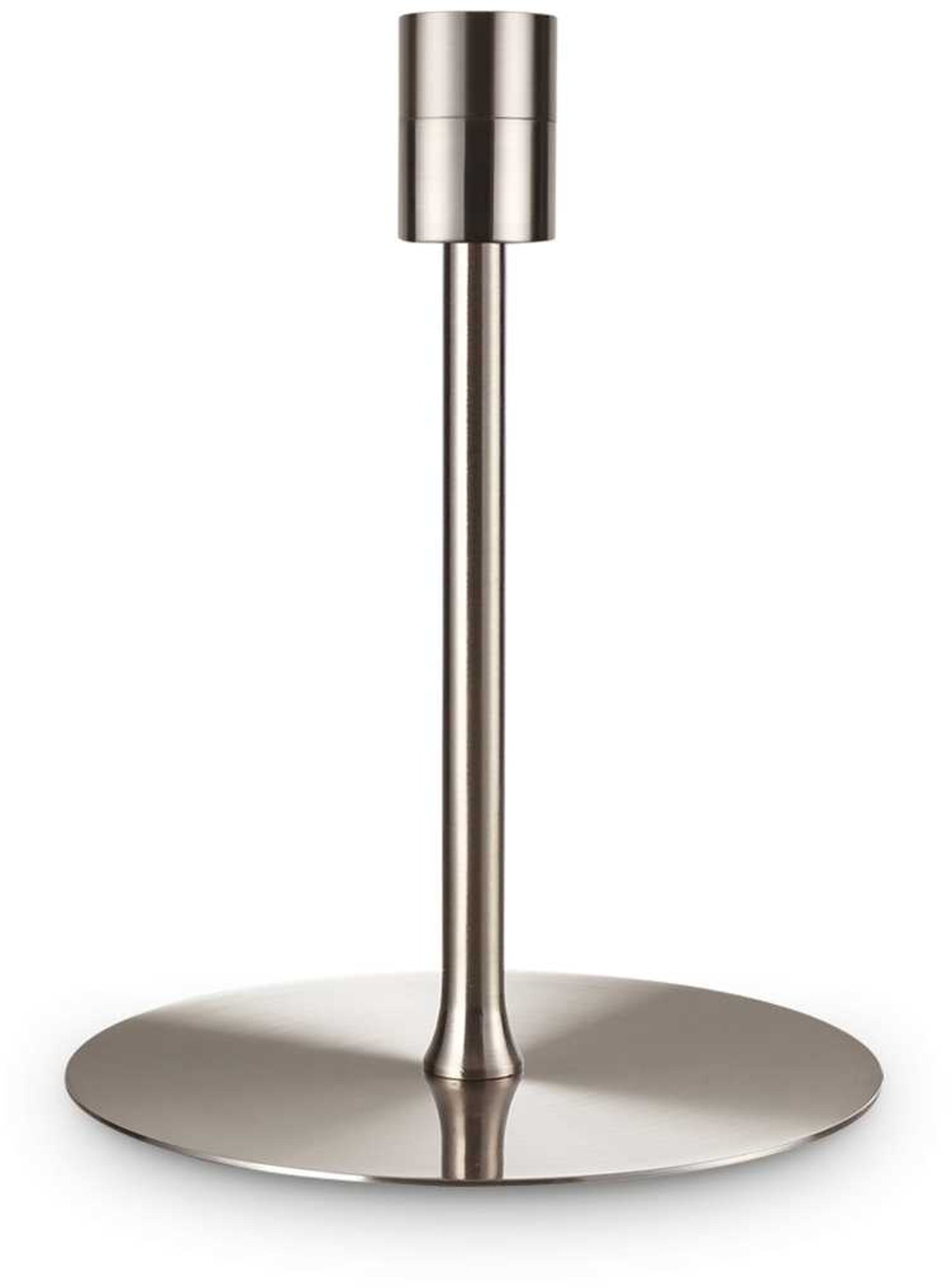 Set, Bordlampe, Up, metal by Ideal Lux (D: 14 cm. x H: 23 cm., Nikkel)