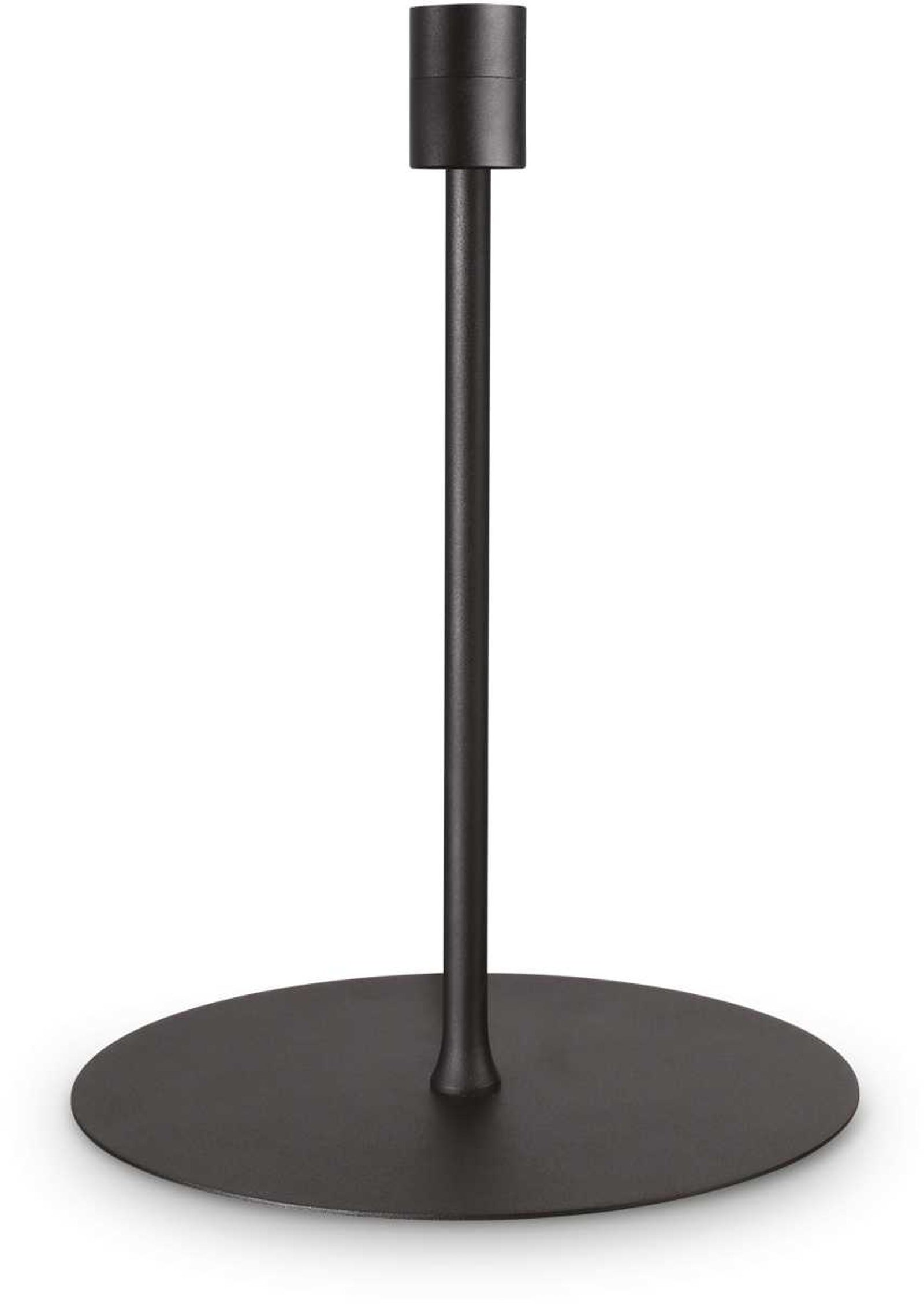 Set, Bordlampe, Up, metal by Ideal Lux (D: 20 cm. x H: 33 cm., Sort)