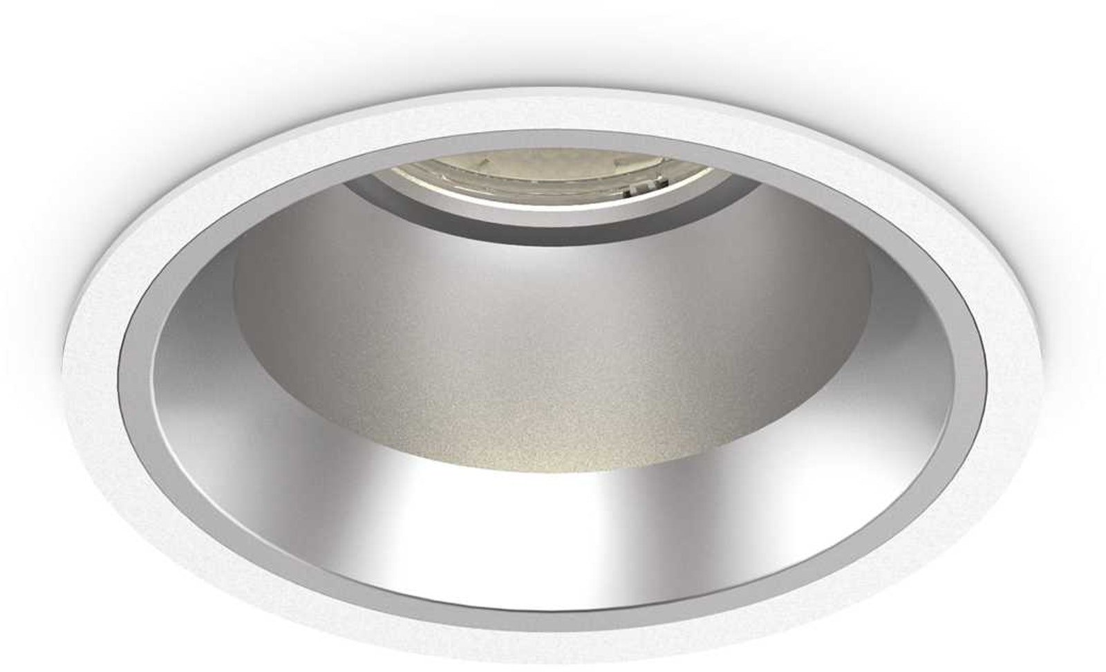 Off, Indbygningslampe, Fi, aluminium by Ideal Lux (D: 11 cm. x H: 7 cm., Hvid/4000 kelvin)