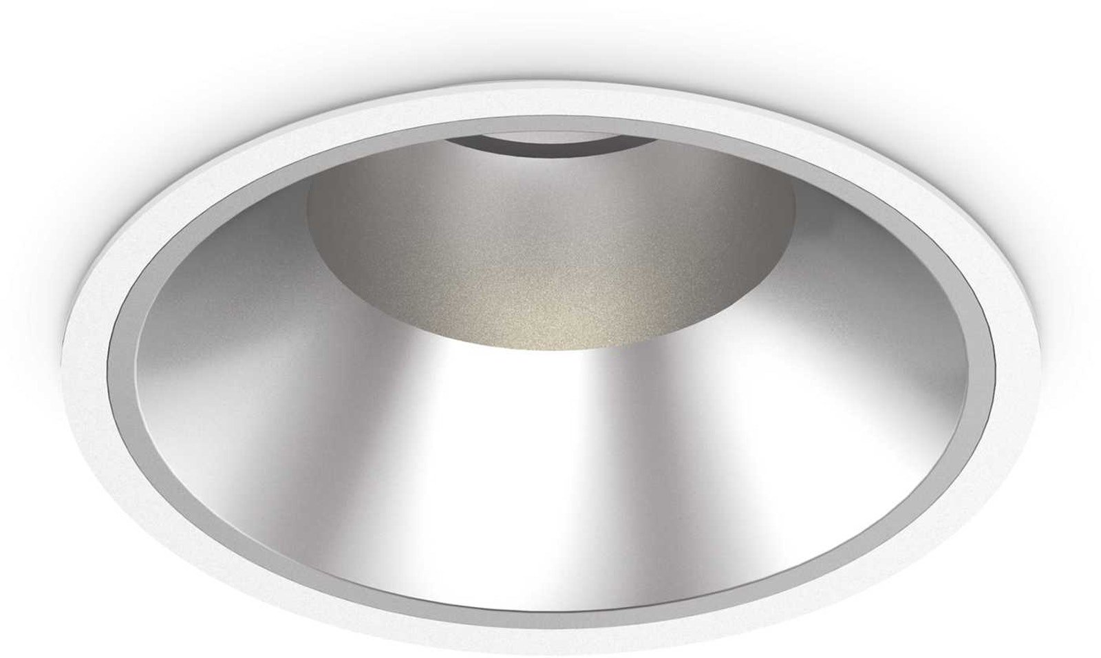 Off, Indbygningslampe, Fi, aluminium by Ideal Lux (D: 21 cm. x H: 13 cm., Hvid/3000 kelvin)