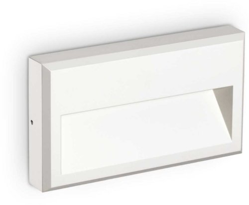 På billedet ser du variationen Febe-1, Udendørs væglampe, Ap, metal fra brandet Ideal Lux i en størrelse H: 13 cm. x B: 3 cm. x L: 22 cm. i farven Hvid