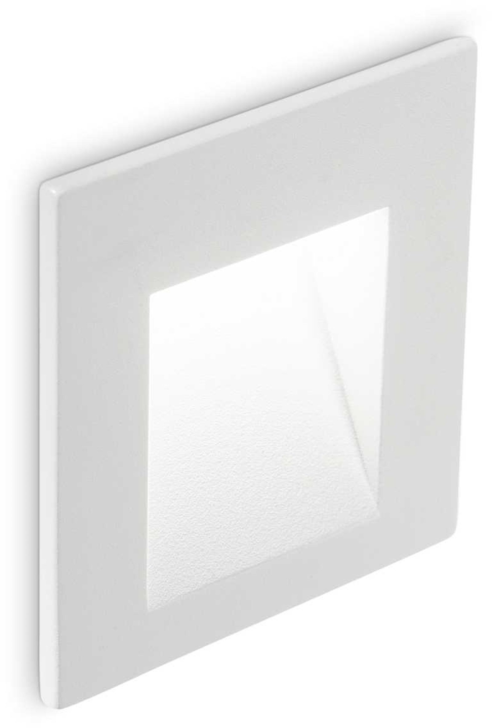 Bit, Udendørs indbygningslampe, Fi, aluminium by Ideal Lux (H: 7 cm. x B: 7 cm. x L: 6 cm., Hvid/3000 kelvin)