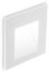 På billedet ser du variationen Bit, Udendørs indbygningslampe, Fi, aluminium fra brandet Ideal Lux i en størrelse H: 7 cm. x B: 7 cm. x L: 6 cm. i farven Hvid/4000 kelvin