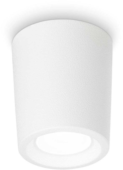 På billedet ser du variationen Livia, Udendørs loftslampe, Pl, plast fra brandet Ideal Lux i en størrelse D: 9 cm. x H: 10 cm. i farven Hvid