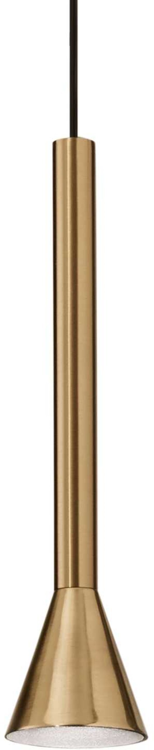 På billedet ser du variationen Diesis, Pendel lampe, Sp, metal fra brandet Ideal Lux i en størrelse D: 6 cm. x H: 25 cm. i farven Messing