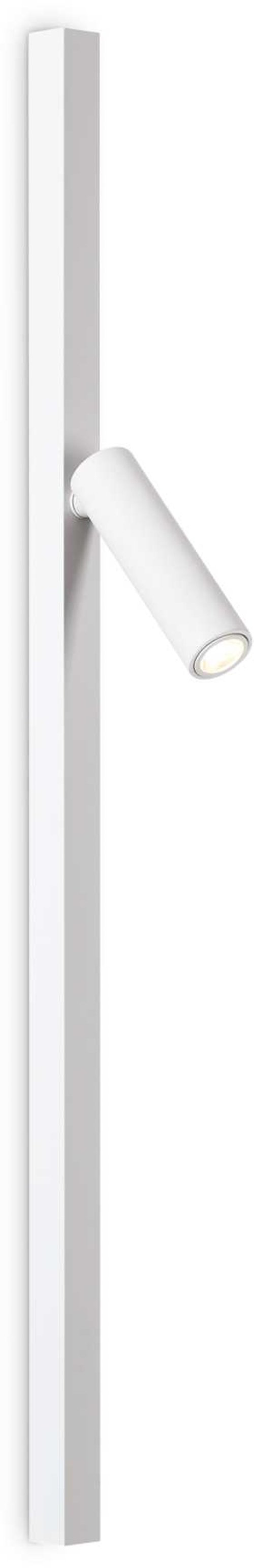 På billedet ser du variationen Syntesi, Væglampe, Ap, metal fra brandet Ideal Lux i en størrelse D: 2 cm. x H: 9 cm. x B: 12 cm. i farven Hvid