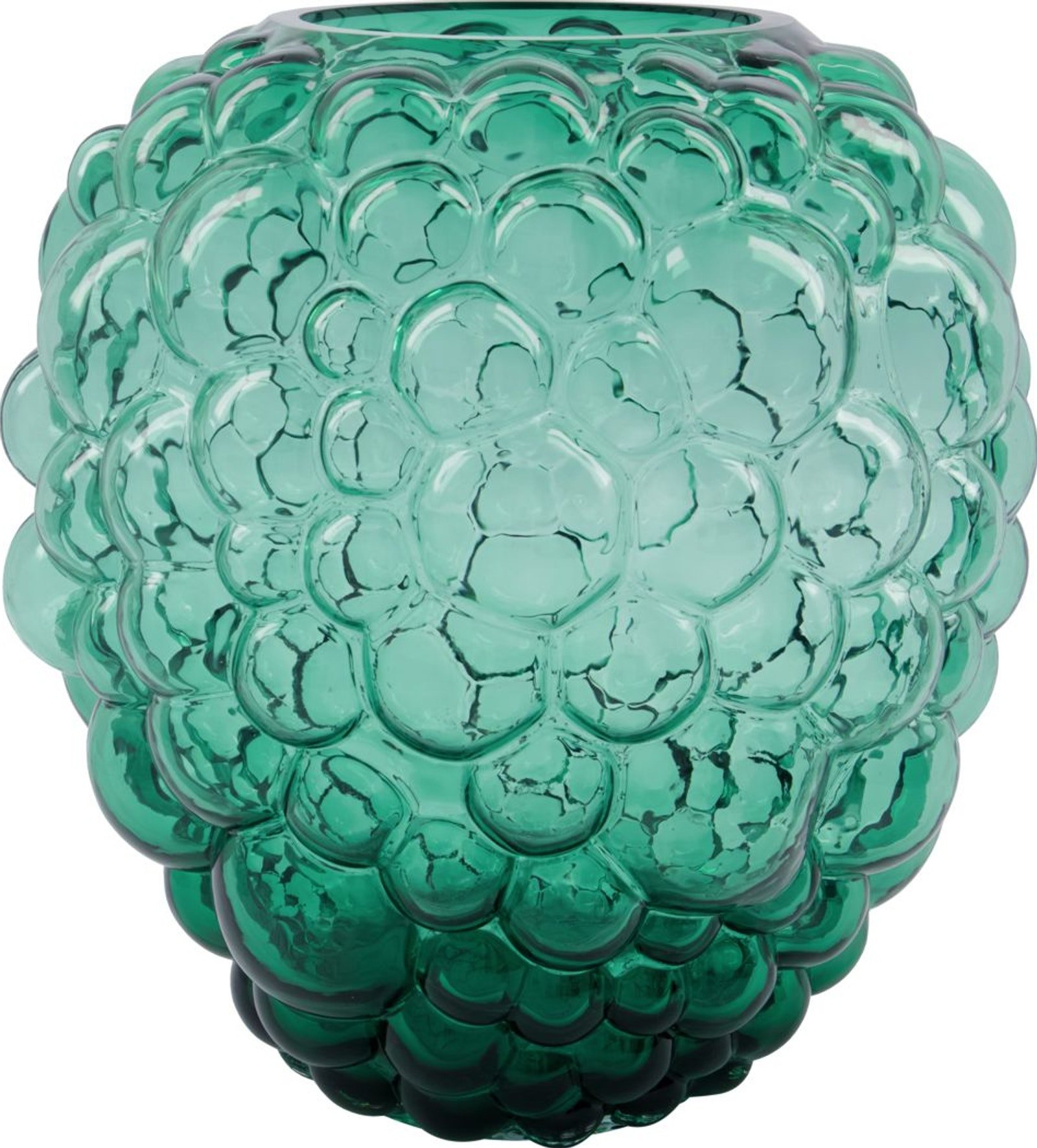 På billedet ser du Foam, Vase fra brandet House Doctor i en størrelse D: 26 cm. x H: 30 cm. i farven Grøn