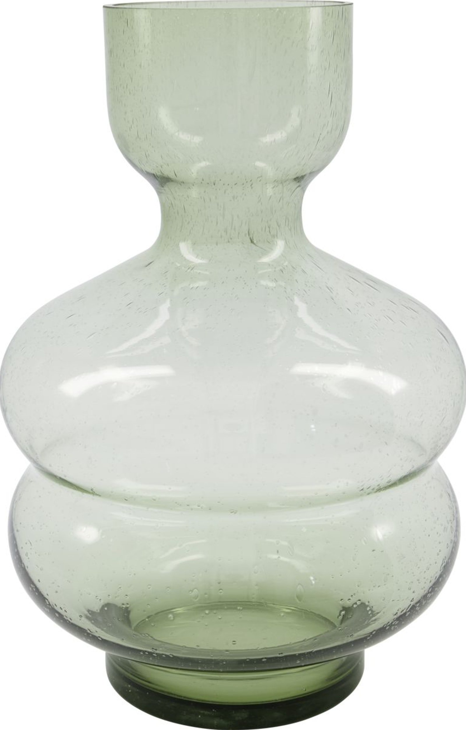 På billedet ser du Organi, Vase fra brandet House Doctor i en størrelse D: 24 cm. x H: 35 cm. i farven Grøn