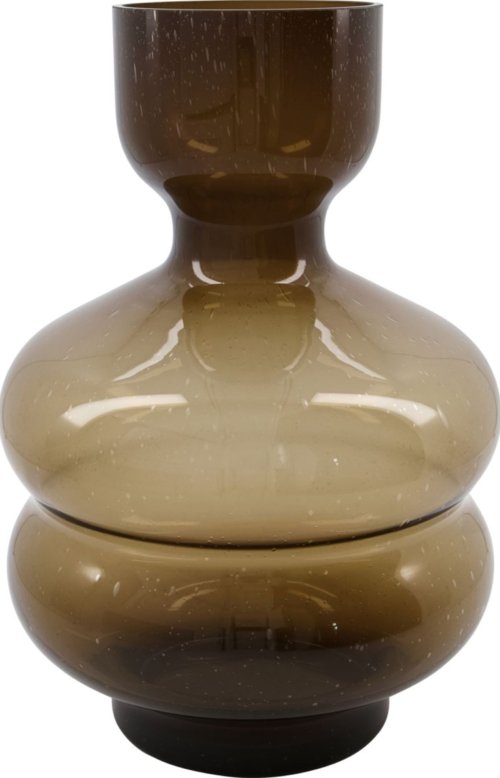 På billedet ser du variationen Organi, Vase fra brandet House Doctor i en størrelse D: 24 cm. x H: 35 cm. i farven Amber