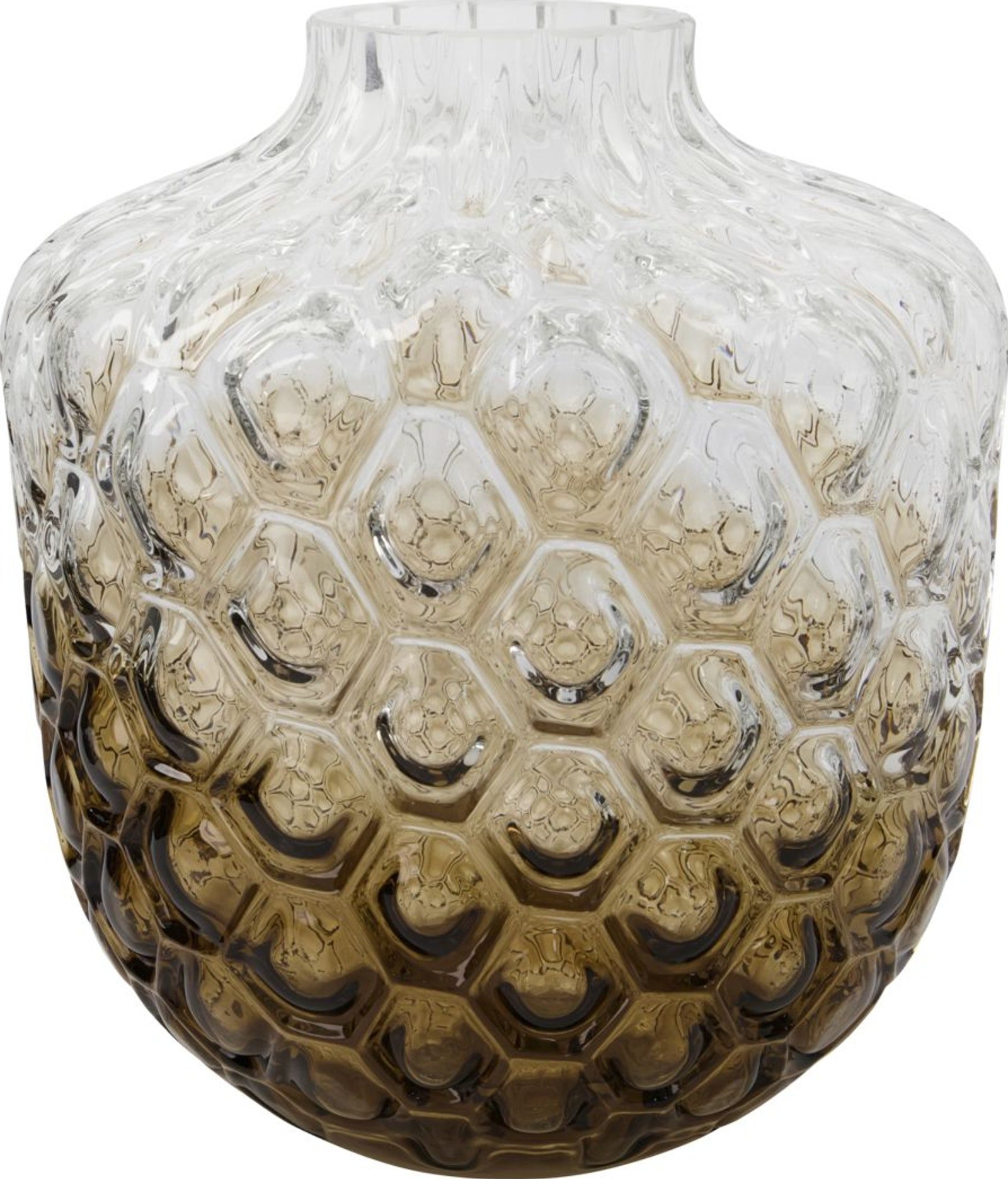På billedet ser du variationen Art Deco, Vase fra brandet House Doctor i en størrelse D: 24 cm. x H: 31 cm. i farven Brun