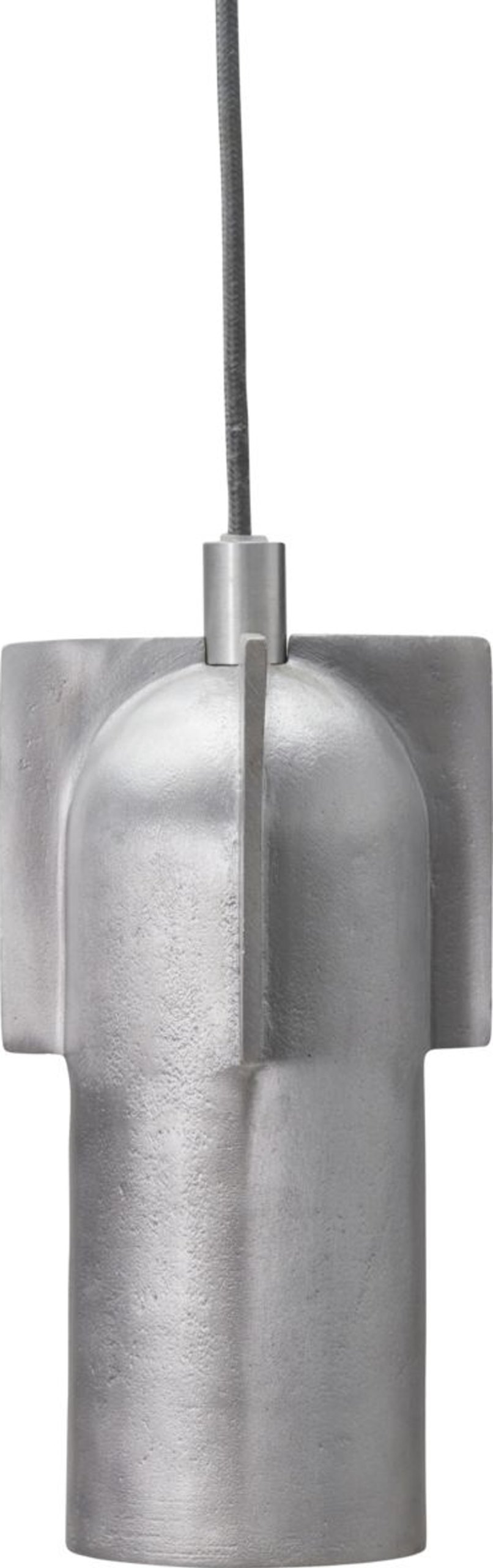 Akola, Lampe, aluminium by House Doctor (D: 9 cm. x H: 23 cm., Børstet sølv)
