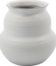 På billedet ser du variationen Juno, Vase fra brandet House Doctor i en størrelse D: 15 cm. x H: 15 cm. i farven Hvid