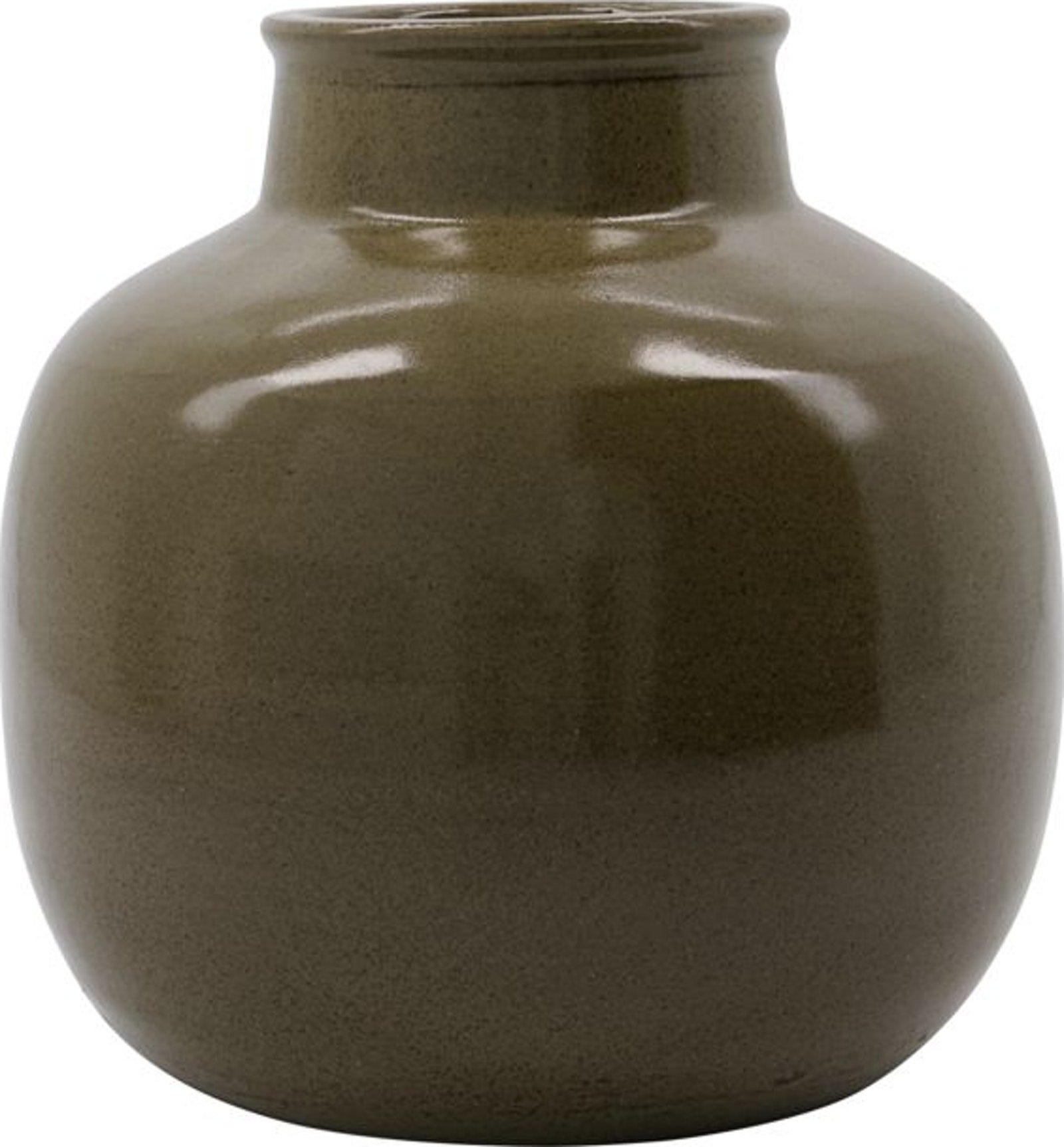 Billede af Aju, Vase by House Doctor (D: 17,5 cm. x H: 17 cm., Grøn)