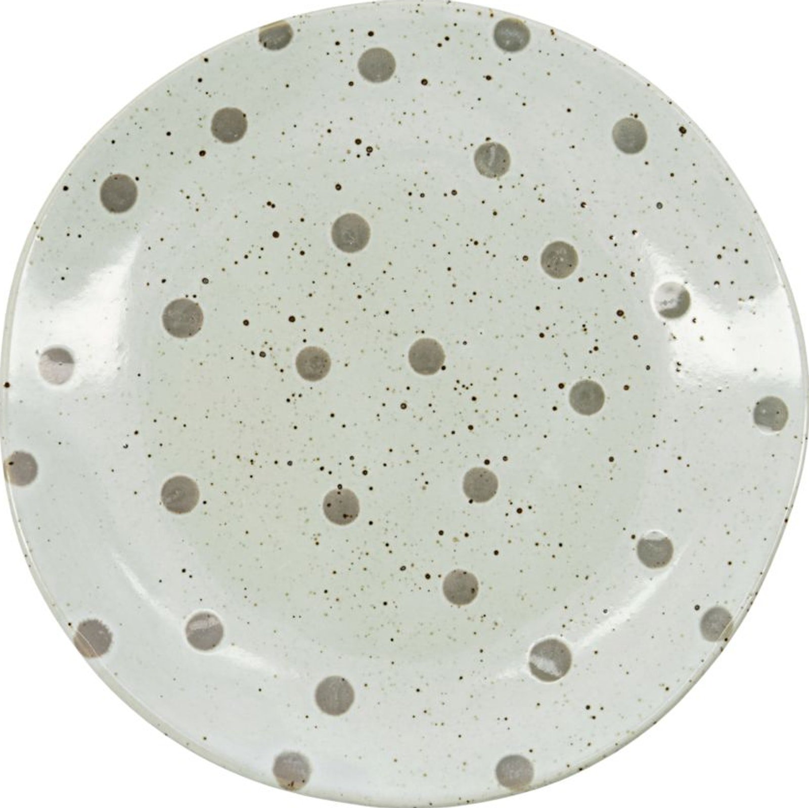 Dots, Tallerken by House Doctor (D: 19,5 cm. x H: 2 cm., Beige)