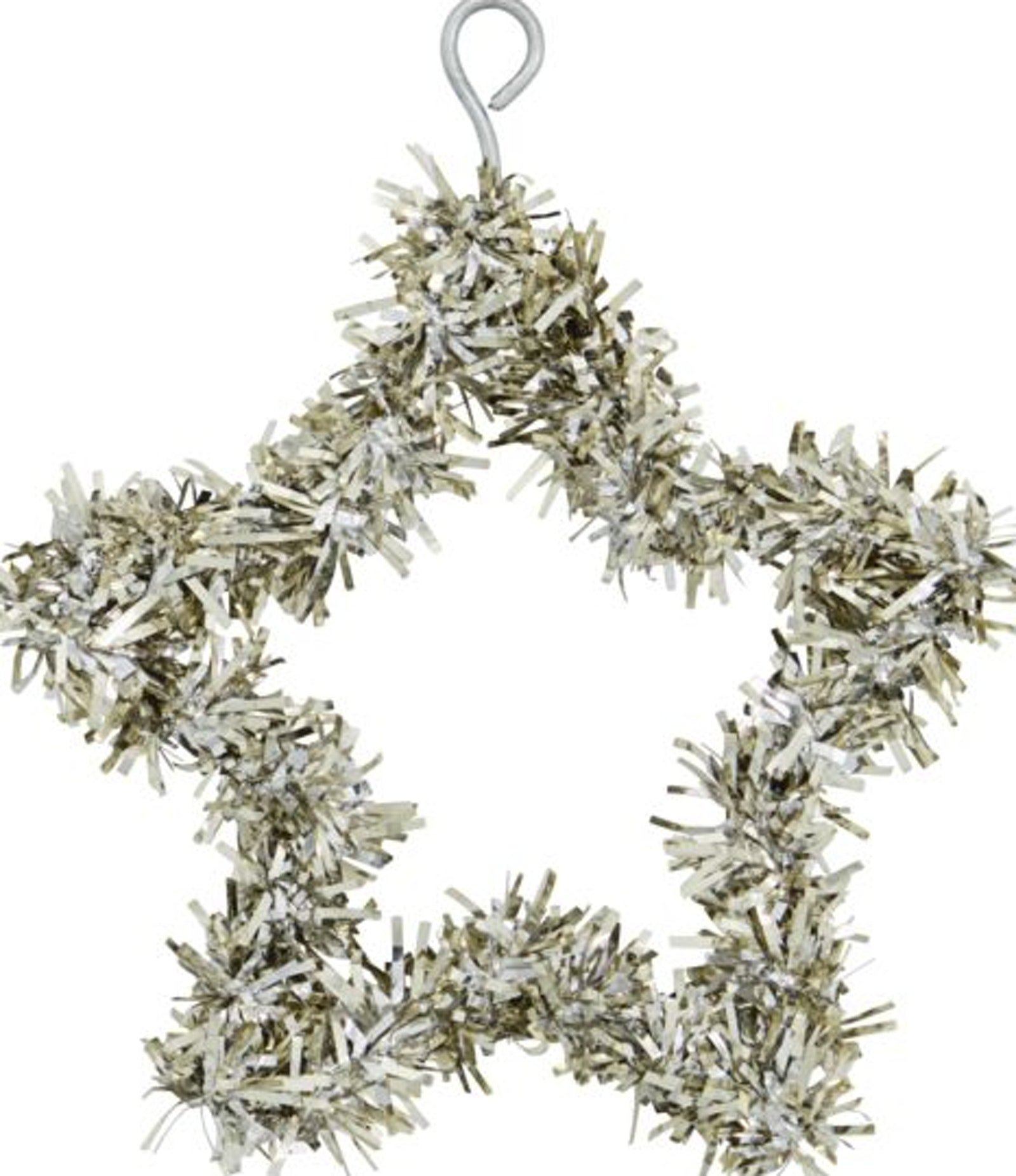 På billedet ser du Joy Star, Julepynt fra brandet House Doctor i en størrelse D: 10 cm. i farven Sølv oxideret