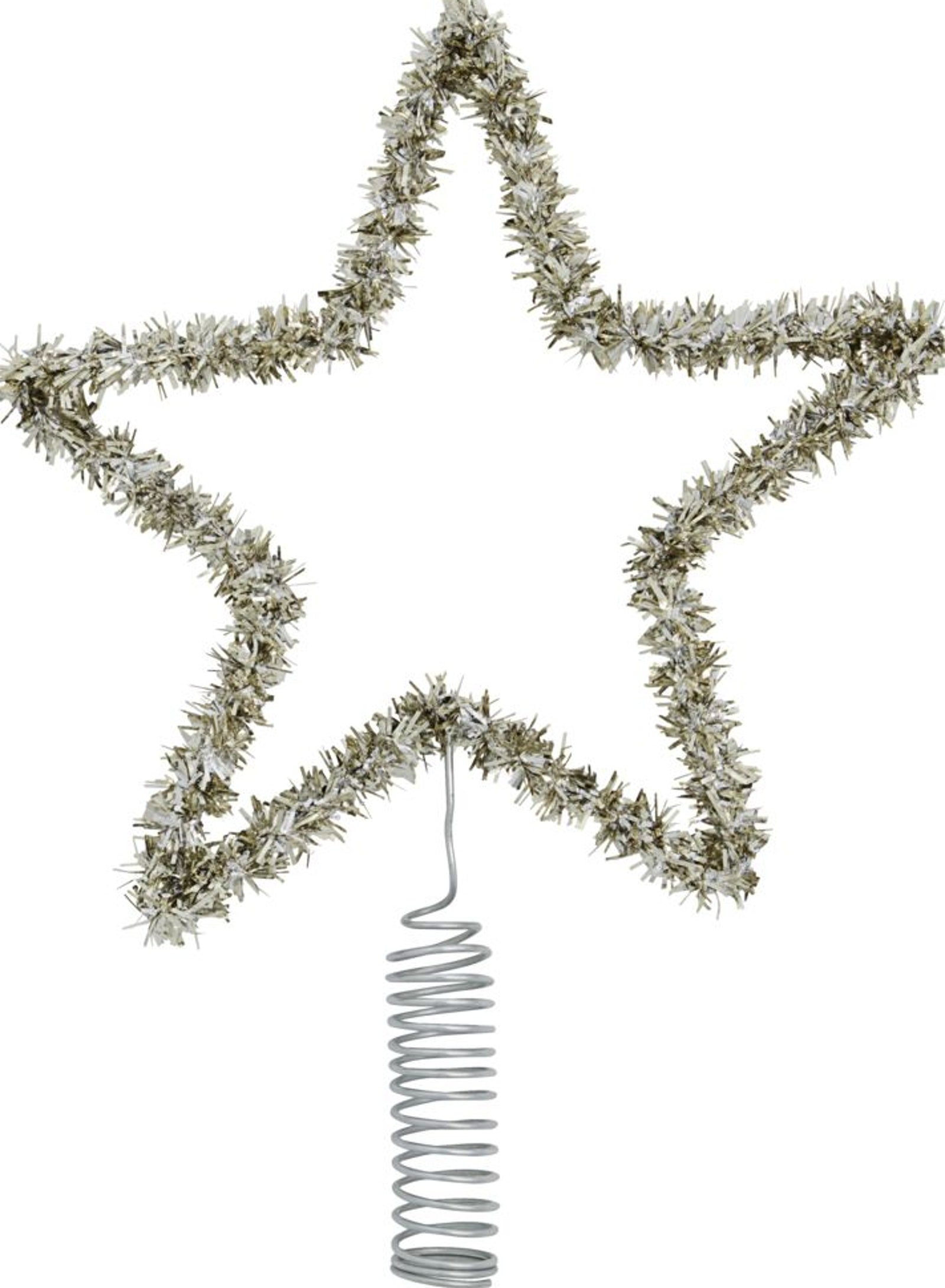 På billedet ser du Joy Topstar, Juletræsstjerne fra brandet House Doctor i en størrelse D: 25 cm. i farven Sølv oxideret