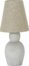 På billedet ser du variationen Orga, Bordlampe inkl. lampeskærm fra brandet House Doctor i en størrelse D: 27 cm. x H: 67 cm. i farven Sand
