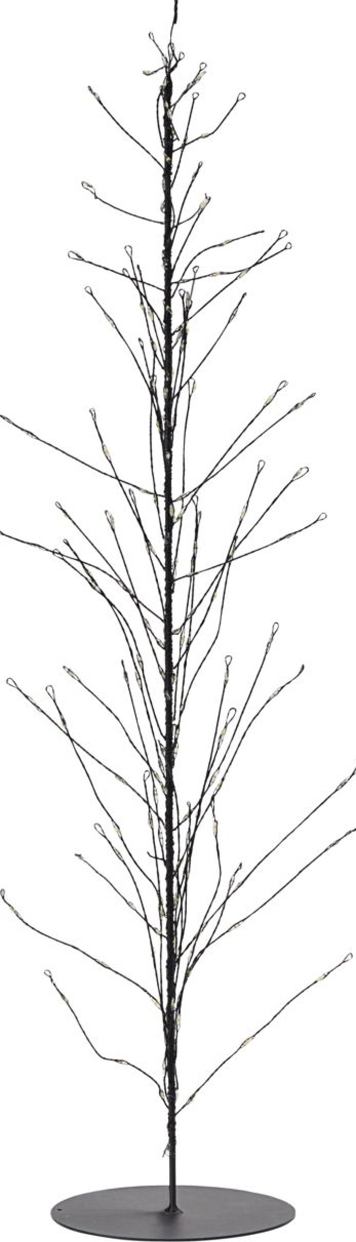 Glow, Juletræ i ståltråd by House Doctor (D: 12 cm. x H: 60 cm., Sort)