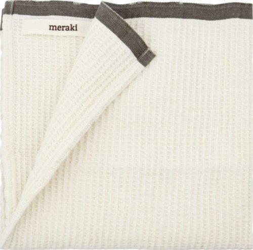 På billedet ser du variationen Bare, Køkkenhåndklæder, Bomuld fra brandet Meraki i en størrelse B: 50 cm. x L: 50 cm. i farven Grå
