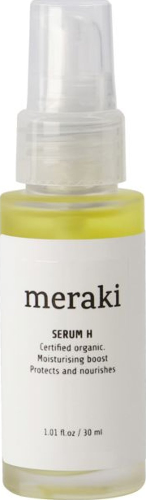 På billedet ser du variationen Serum H fra brandet Meraki i en størrelse D: 3 cm. x L: 10,5 cm. i farven Hvid/Gul