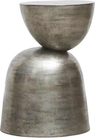 Heena, Sidebord, aluminium by House Doctor (D: 40 cm. x H: 55 cm., Metal oxideret)