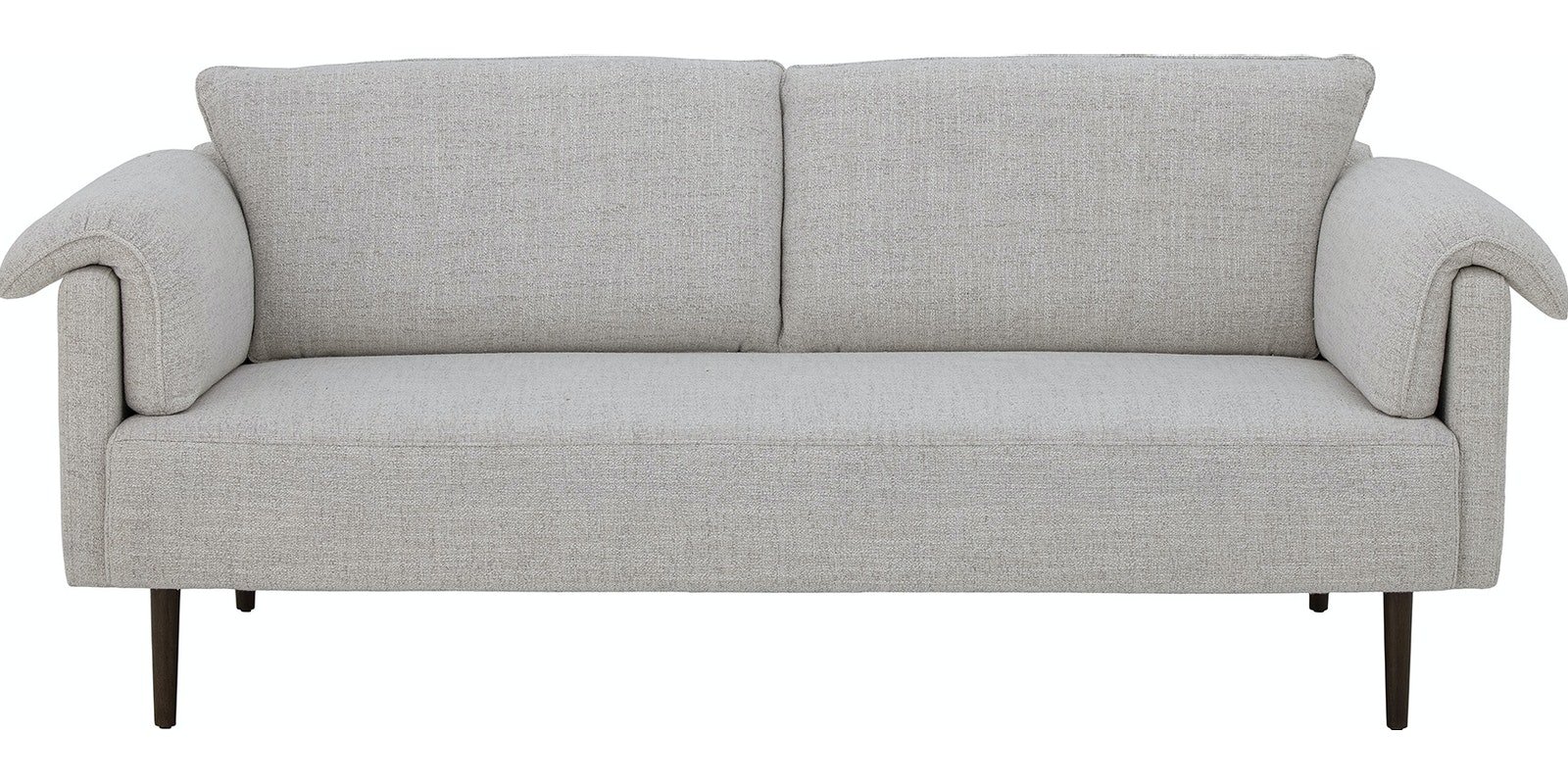 Chesham, Sofa, Polyester by Bloomingville (H: 80 cm. x B: 90 cm. x L: 199 cm., Hvid)