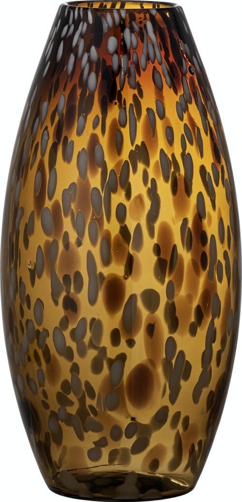 På billedet ser du variationen Daraz, Vase, Glas fra brandet Bloomingville i en størrelse D: 17 cm. x H: 32 cm. i farven Brun