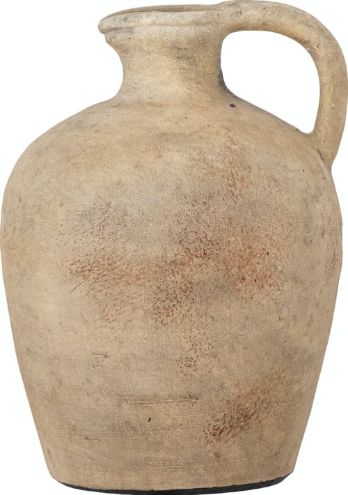 På billedet ser du variationen Nicas, Deko Vase, Terrakotta fra brandet Bloomingville i en størrelse D: 12,5 cm. x H: 17 cm. i farven Brun