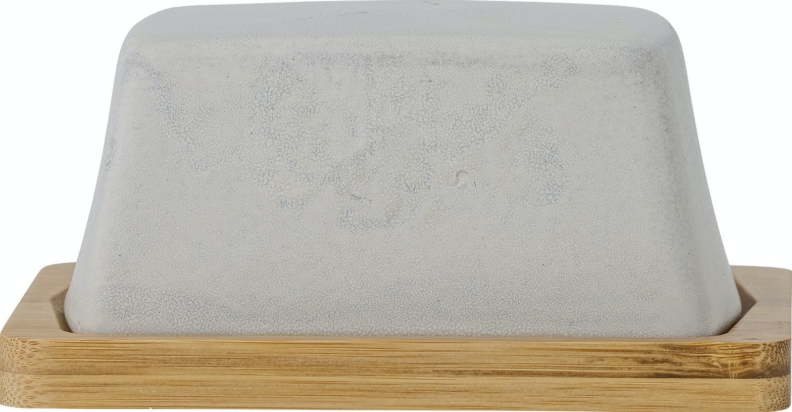 #3 - Josefine, Smørboks, Stentøj by Bloomingville (H: 7,5 cm. x B: 12 cm. x L: 16 cm., Grå)