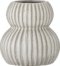 På billedet ser du variationen Guney, Vase, Stentøj fra brandet Bloomingville i en størrelse D: 13,5 cm. x H: 14 cm. i farven Hvid