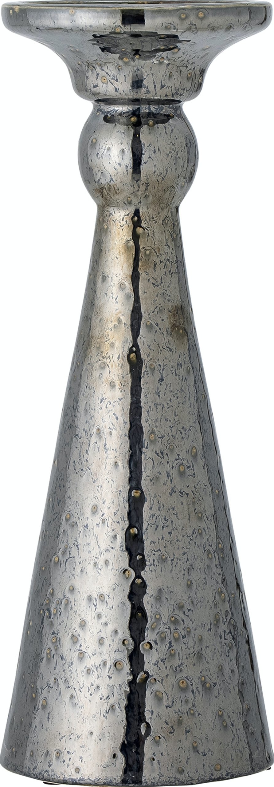 4: Sail, Lysestage, Keramik by Bloomingville (D: 15 cm. x H: 42 cm., Sort)