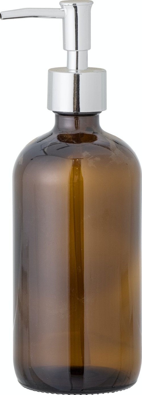 På billedet ser du variationen Cayler, Sæbepumpe, Glas fra brandet Bloomingville i en størrelse D: 7,5 cm. x H: 22 cm. i farven Brun