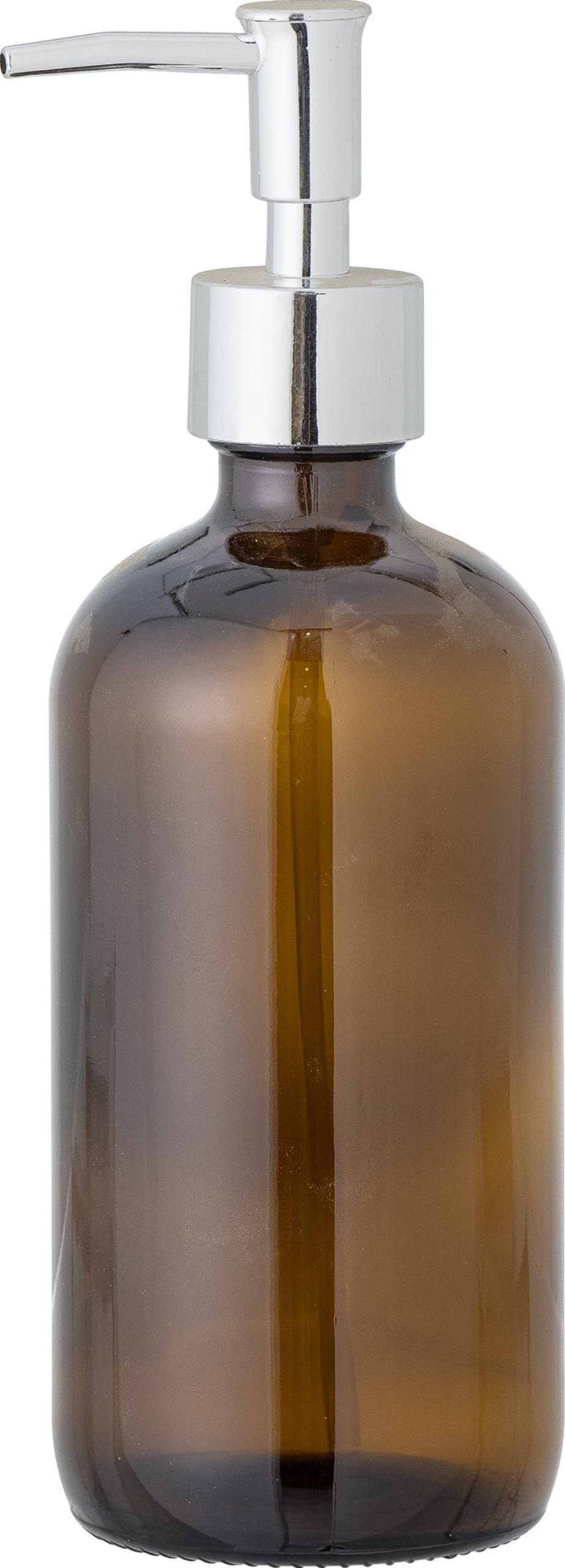 På billedet ser du Cayler, Sæbepumpe, Glas fra brandet Bloomingville i en størrelse D: 7,5 cm. x H: 22 cm. i farven Brun