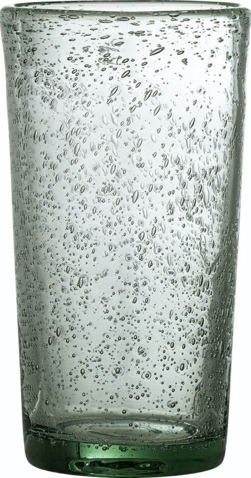 På billedet ser du variationen Manela, Drikkeglas, Glas fra brandet Bloomingville i en størrelse D: 8 cm. x H: 14,5 cm. i farven Grøn