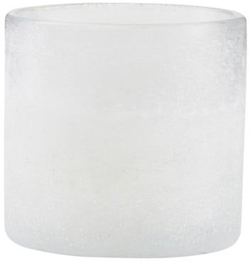 På billedet ser du variationen Fyrfadsstage, Mist, glas fra brandet House Doctor i en størrelse D: 9,5 cm. x H: 11,5 cm. i farven Hvid