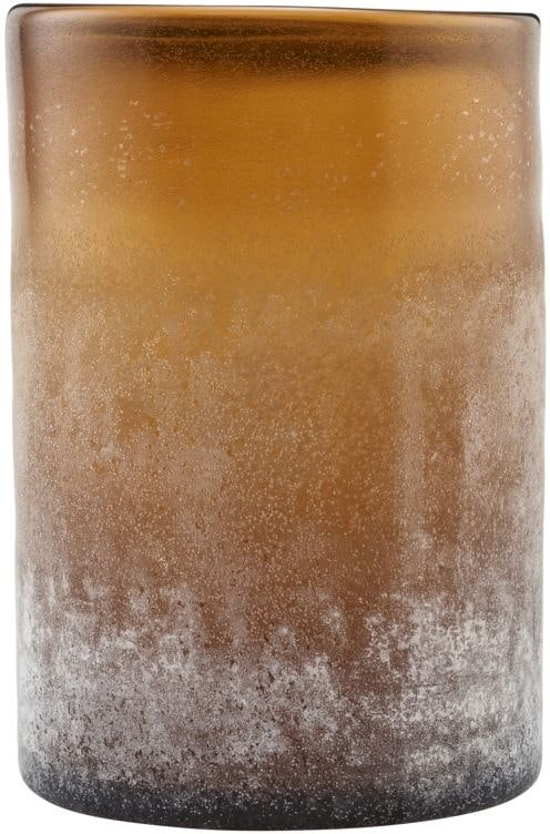 På billedet ser du variationen Fyrfadsstage, Mist, glas fra brandet House Doctor i en størrelse D: 13 cm. x H: 19,5 cm. i farven Brun