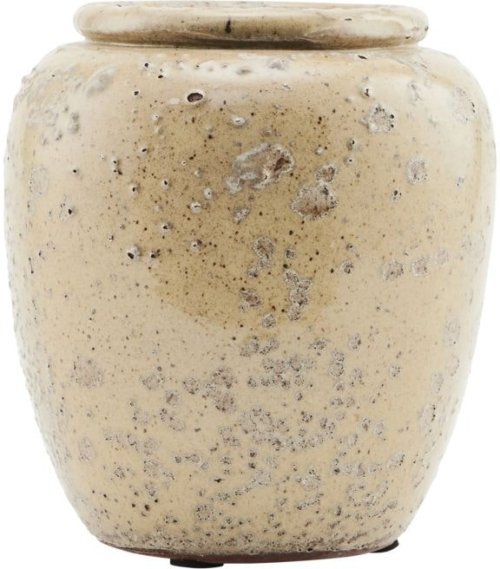 På billedet ser du variationen Pale, Vase, keramik fra brandet House Doctor i en størrelse D: 14 cm. x H: 16 cm. i farven Lysegrøn