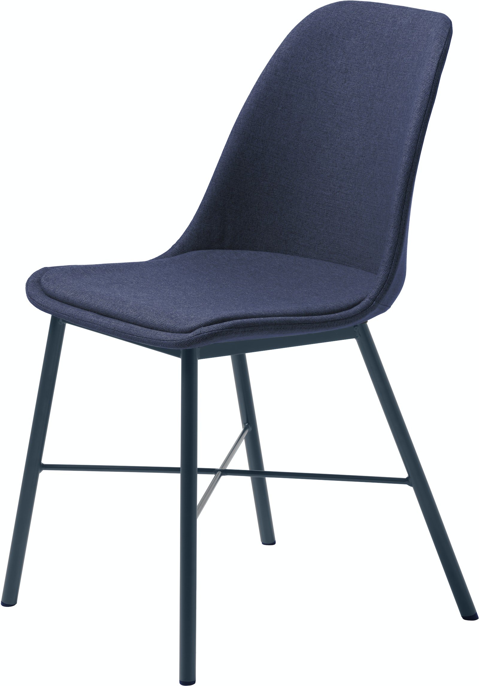 På billedet ser du variationen Whistler, Spisebordsstol, stof fra brandet Unique Furniture i en størrelse H: 83,5 cm. x B: 47 cm. x L: 54 cm. i farven Blå