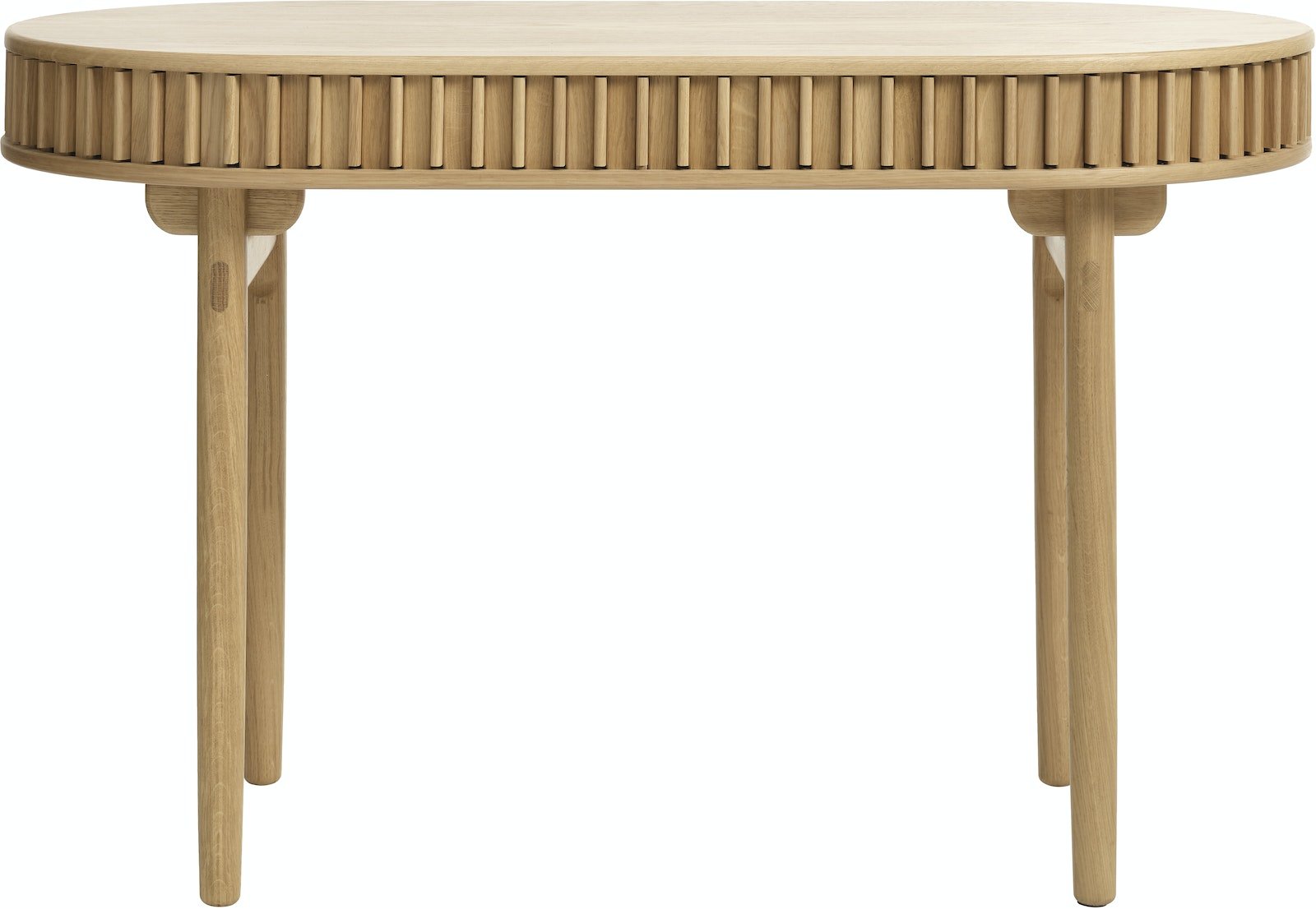 Carno, Skrivebord, Egetræ by Unique Furniture (H: 75 cm. x B: 120 cm. x L: 60 cm., Natur)